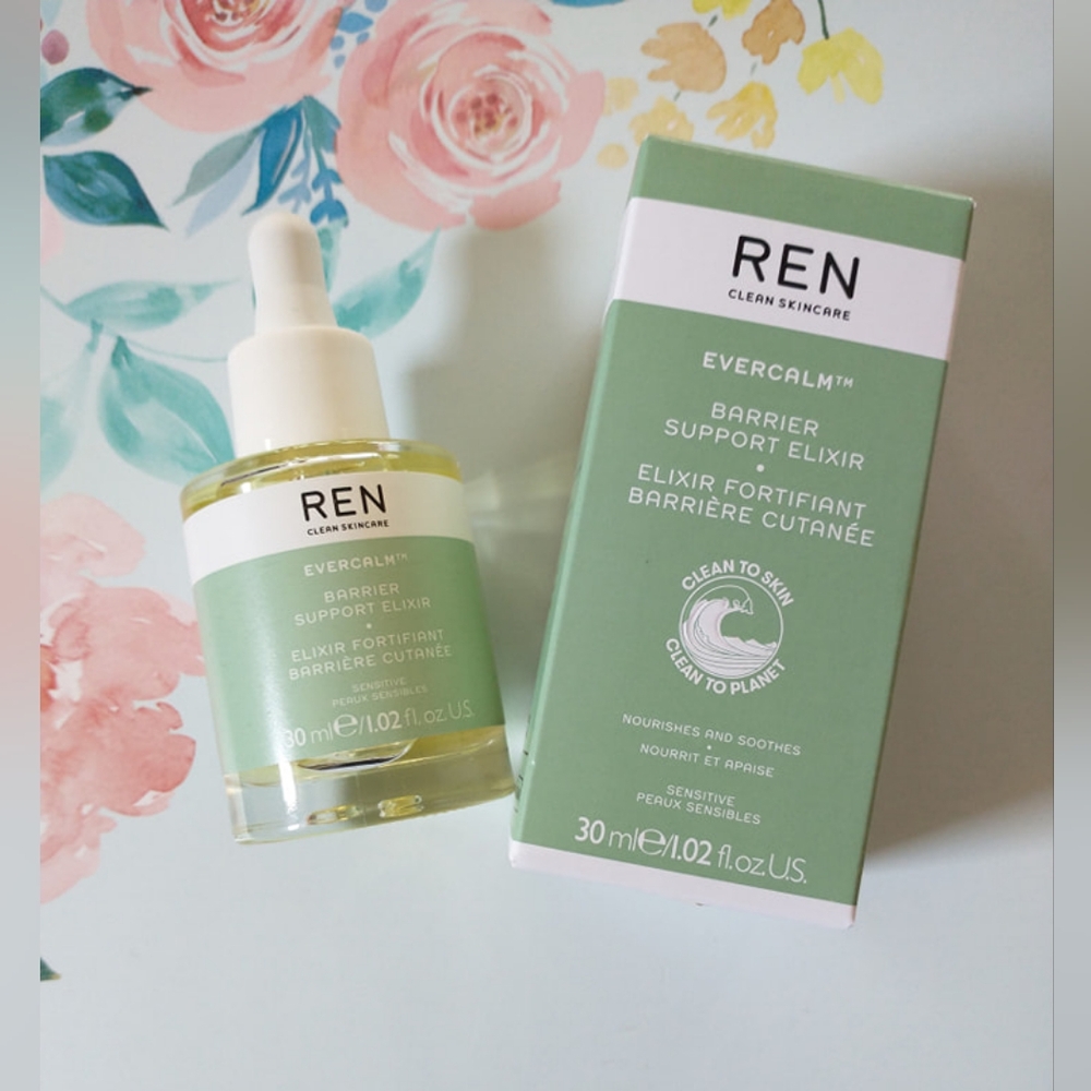 Brand New REN Evercalm Barrier Support Elixir